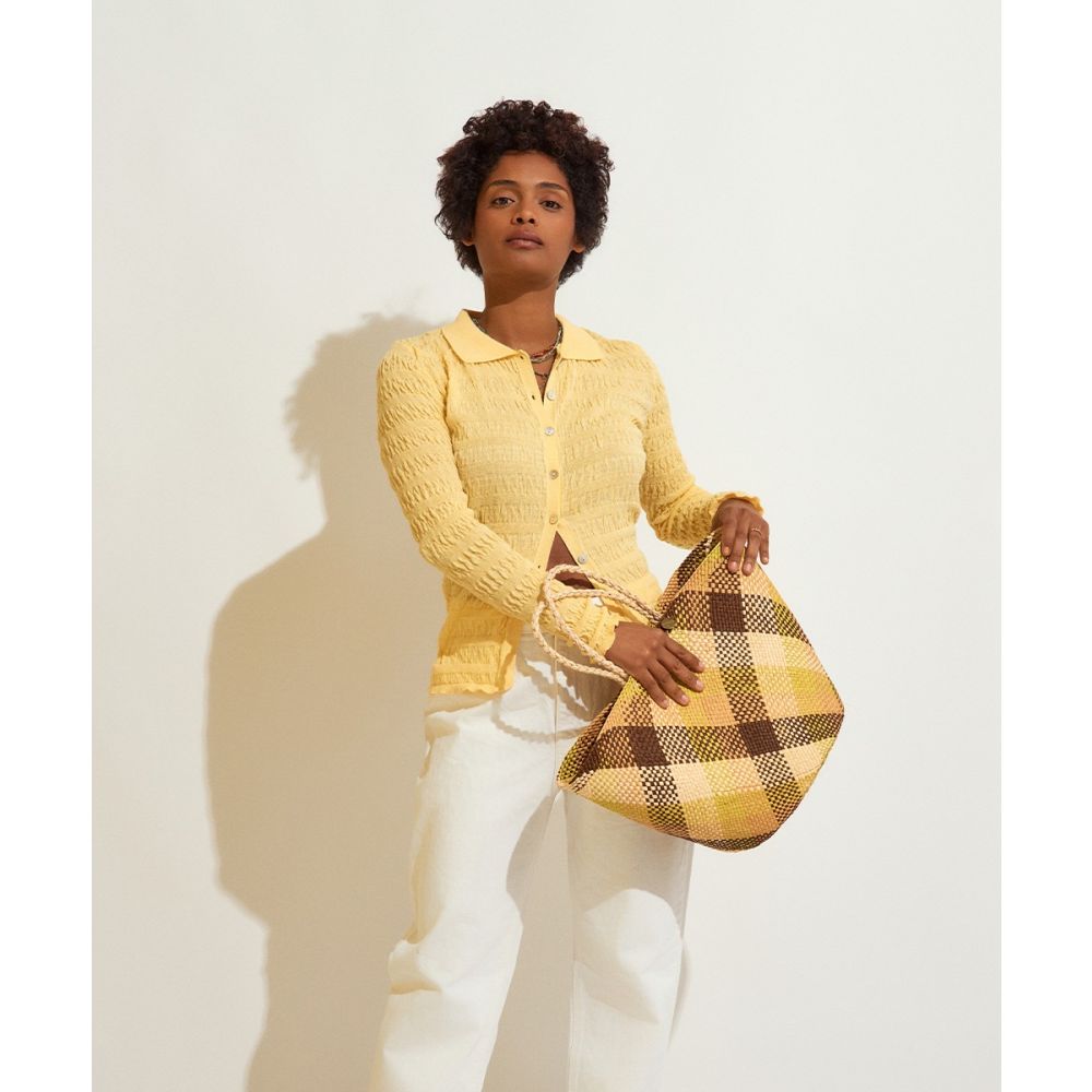 CANASTO CUBO CUADROS M VD/CO/BG/WT