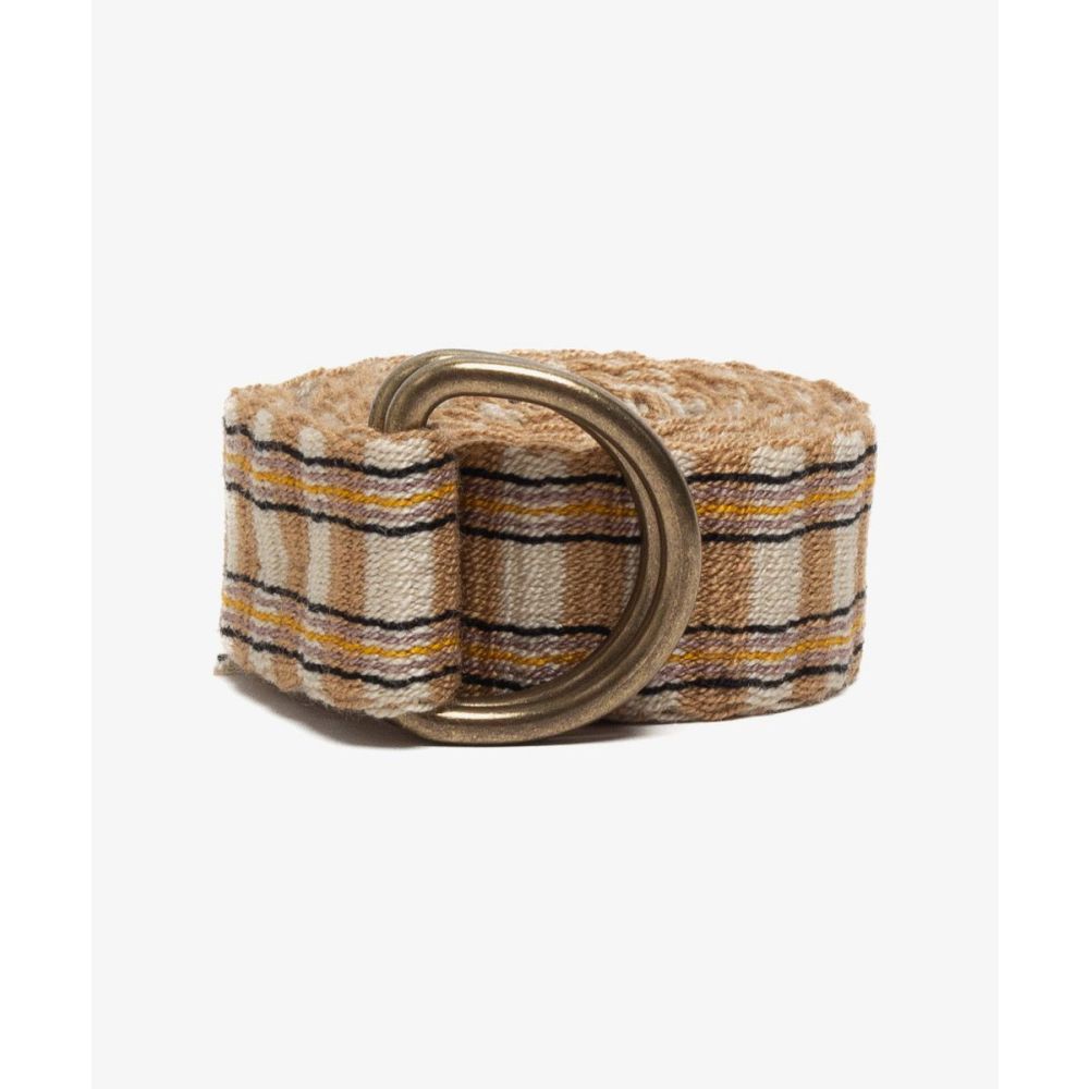 CINTURÓN CON HEBILLA - SAUSALITO - TOSTADO & MOSTAZA