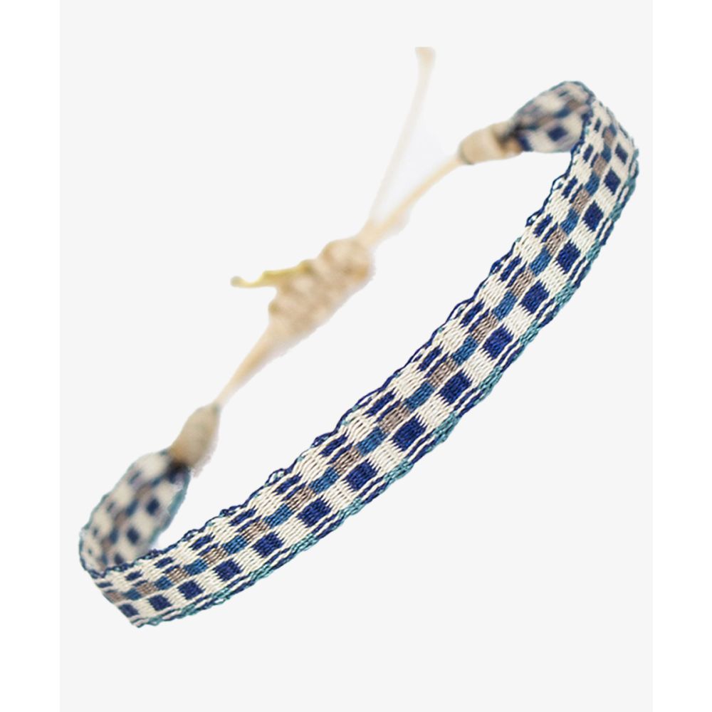 Pulsera Argantina 120 - BEIGE & AZUL