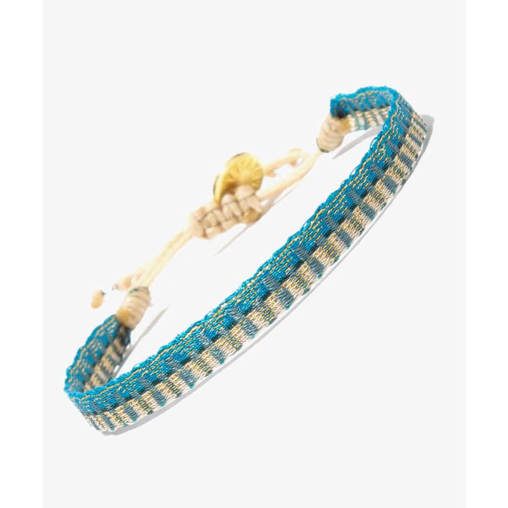 Pulsera Argantina 120 - TURQUESA & BEIGE