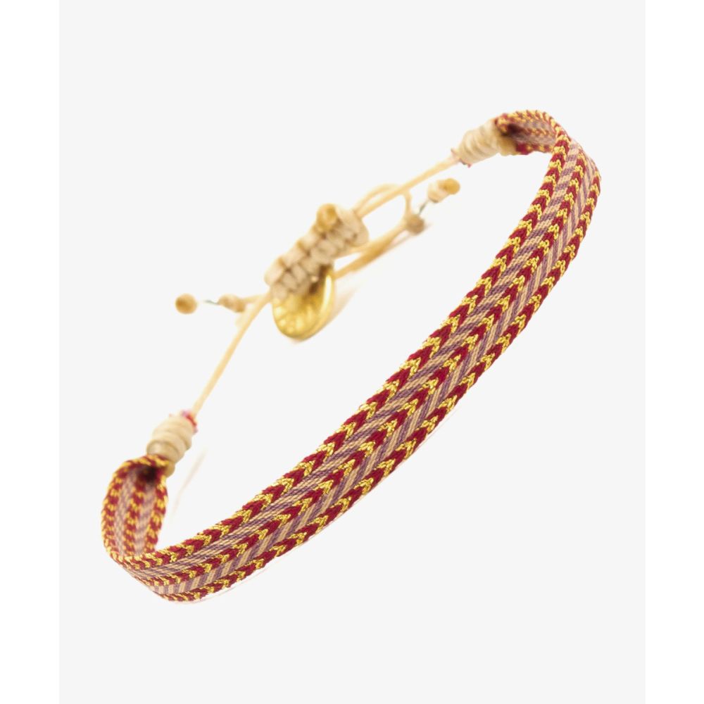 Pulsera Argantina 120 - VINO & AMARILLO