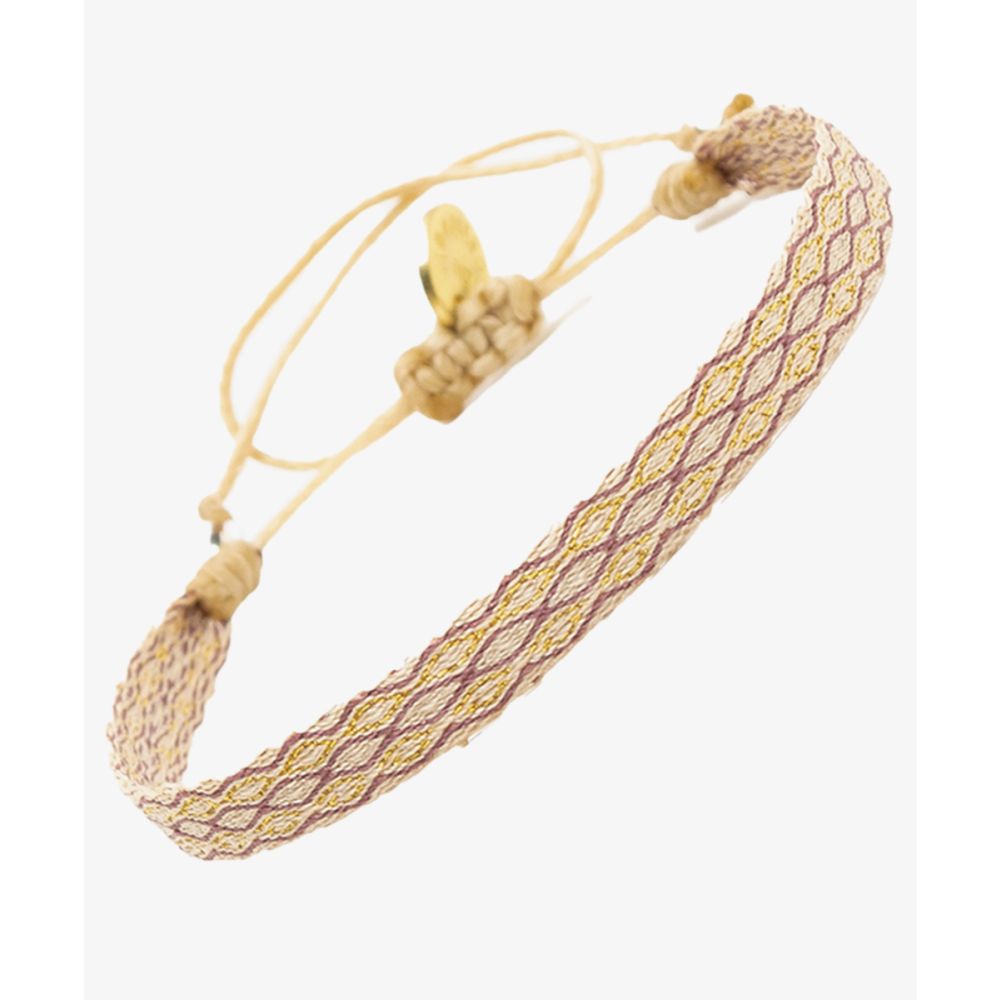 Pulsera Argantina 120 - BEIGE & DORADO