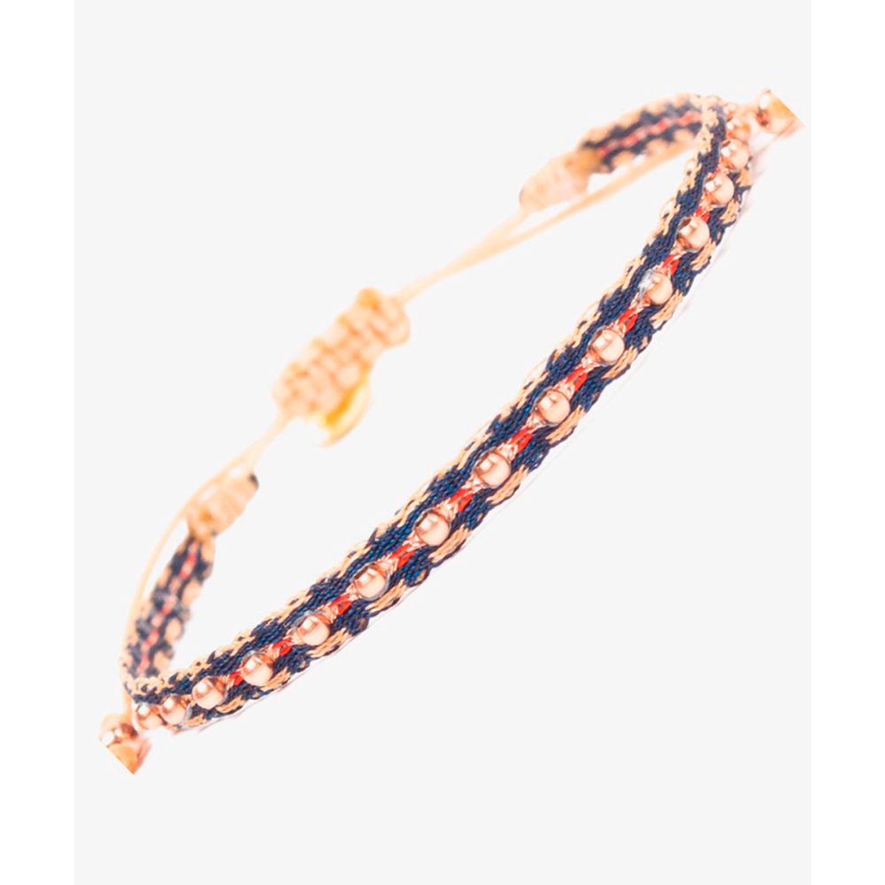 Bracelet Fontana 40 G - AZUL NAVY & ROJO