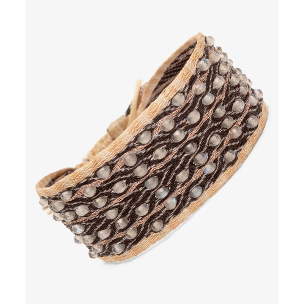 Pulsera ARGANTINA 2 cm especial - AMAZONITA