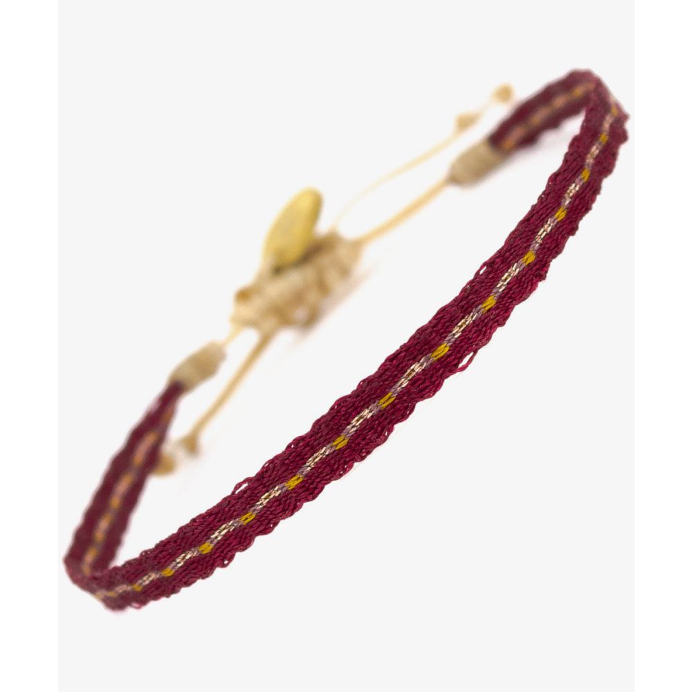 Bracelet Argantina 40 - BURDEOS & MOSTAZA 