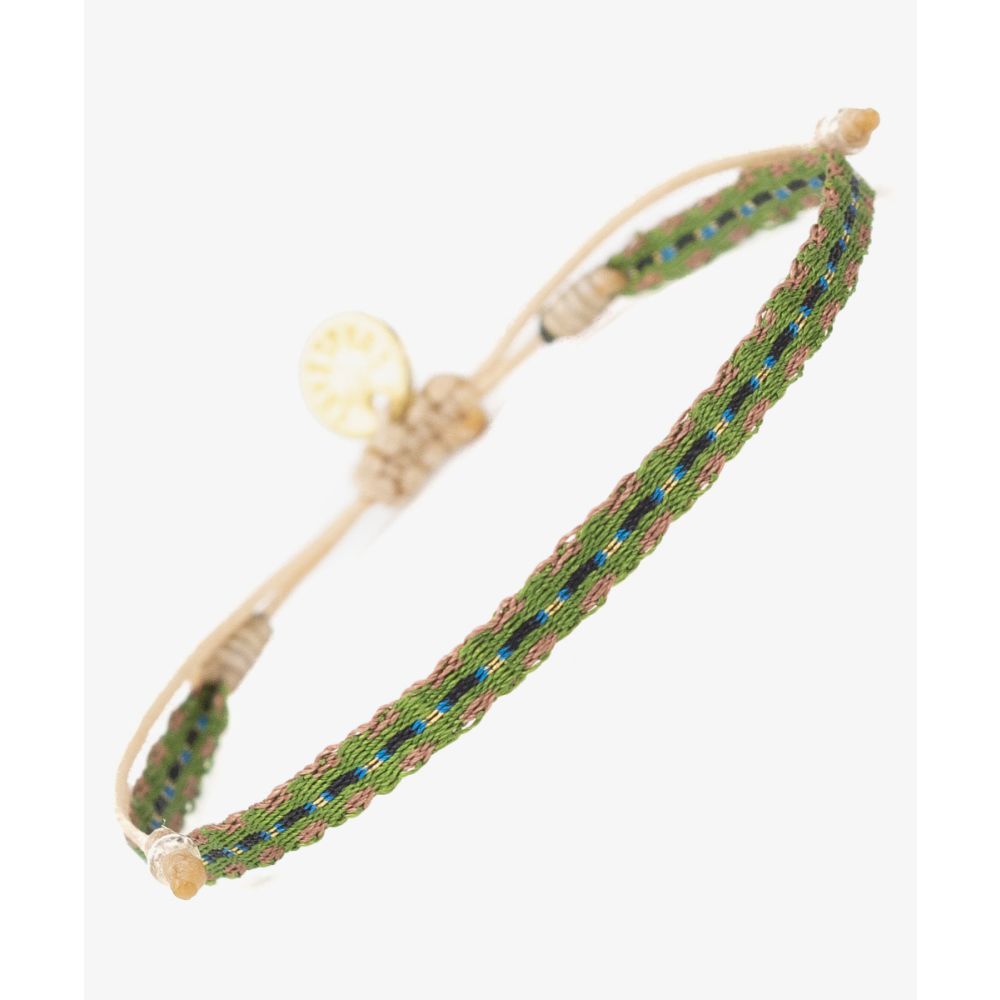 Pulsera Argantina 40 - VERDE & MARRÓN