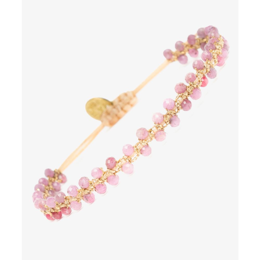 Pulsera CEFEO - TURMALINA ROSA