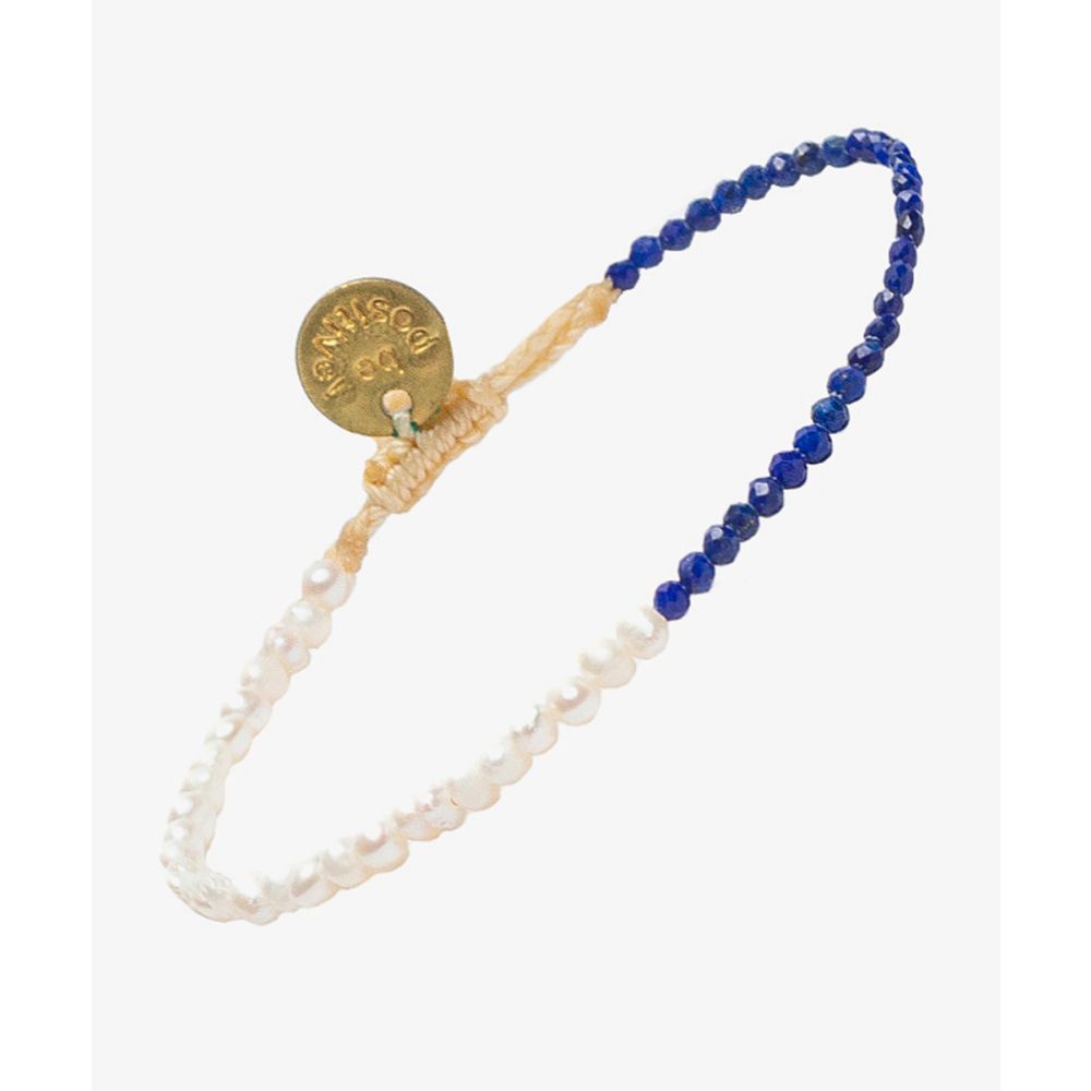 Pulsera ARIES - PERLA Y LAPISLAZULI