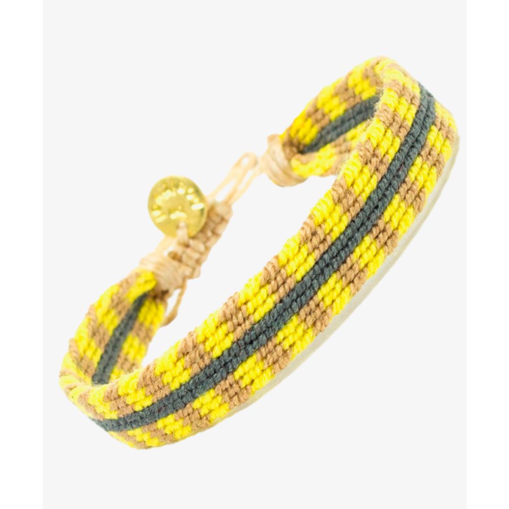 Pulsera CAPTAIN - Amarillo & Gris