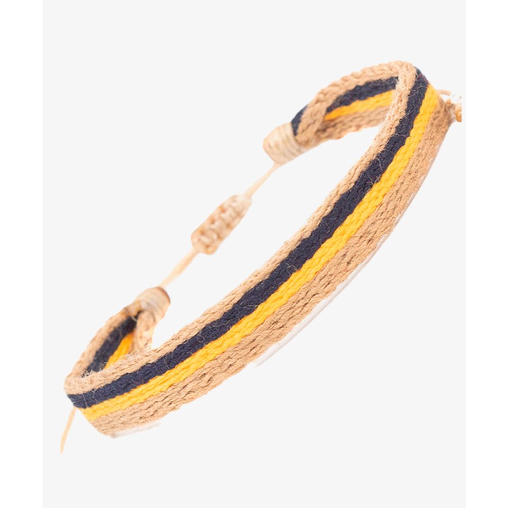 Pulsera CAPTAIN - Tostado & Amarillo