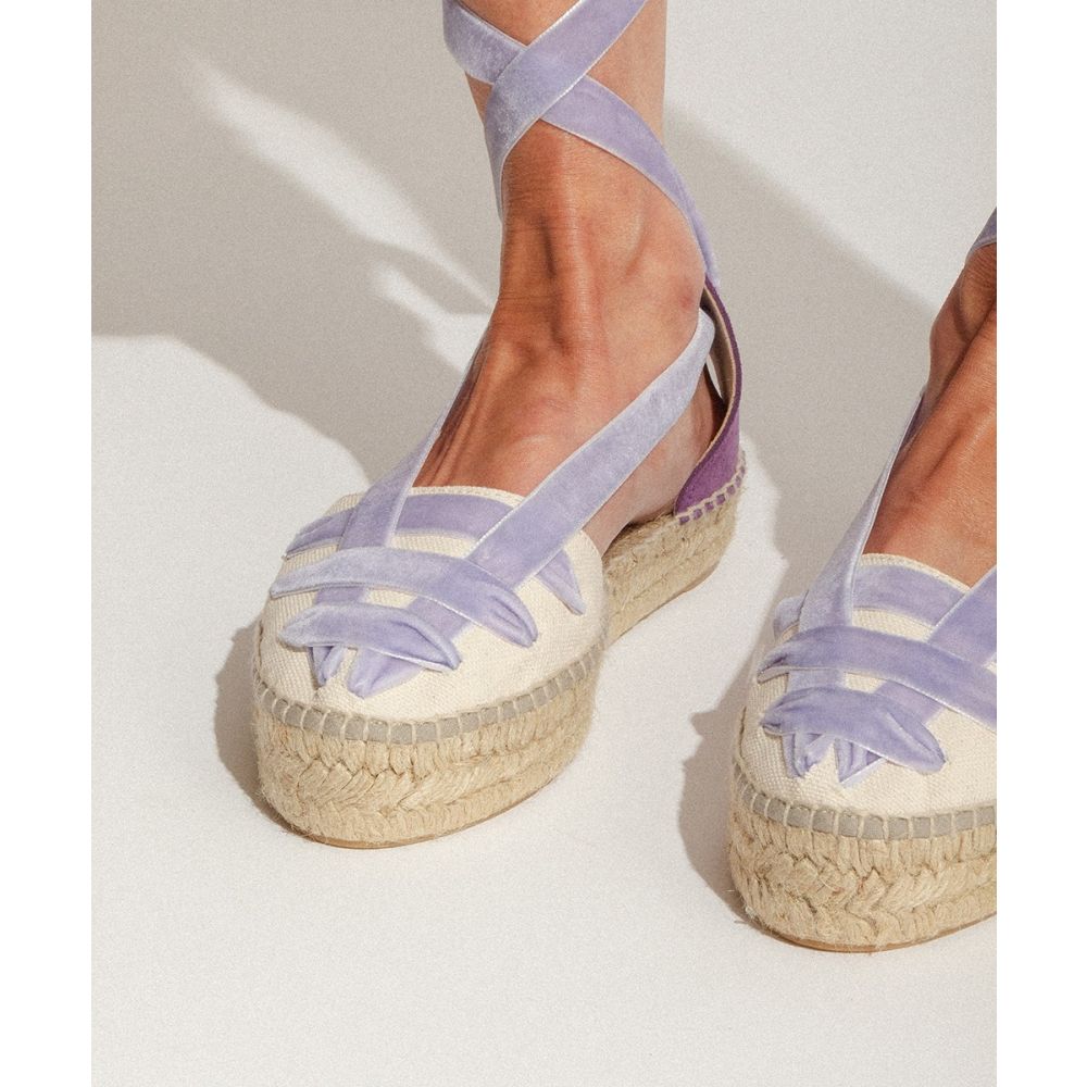 VALENCIANAS, CINTA TERCIOPELO - LAVANDA