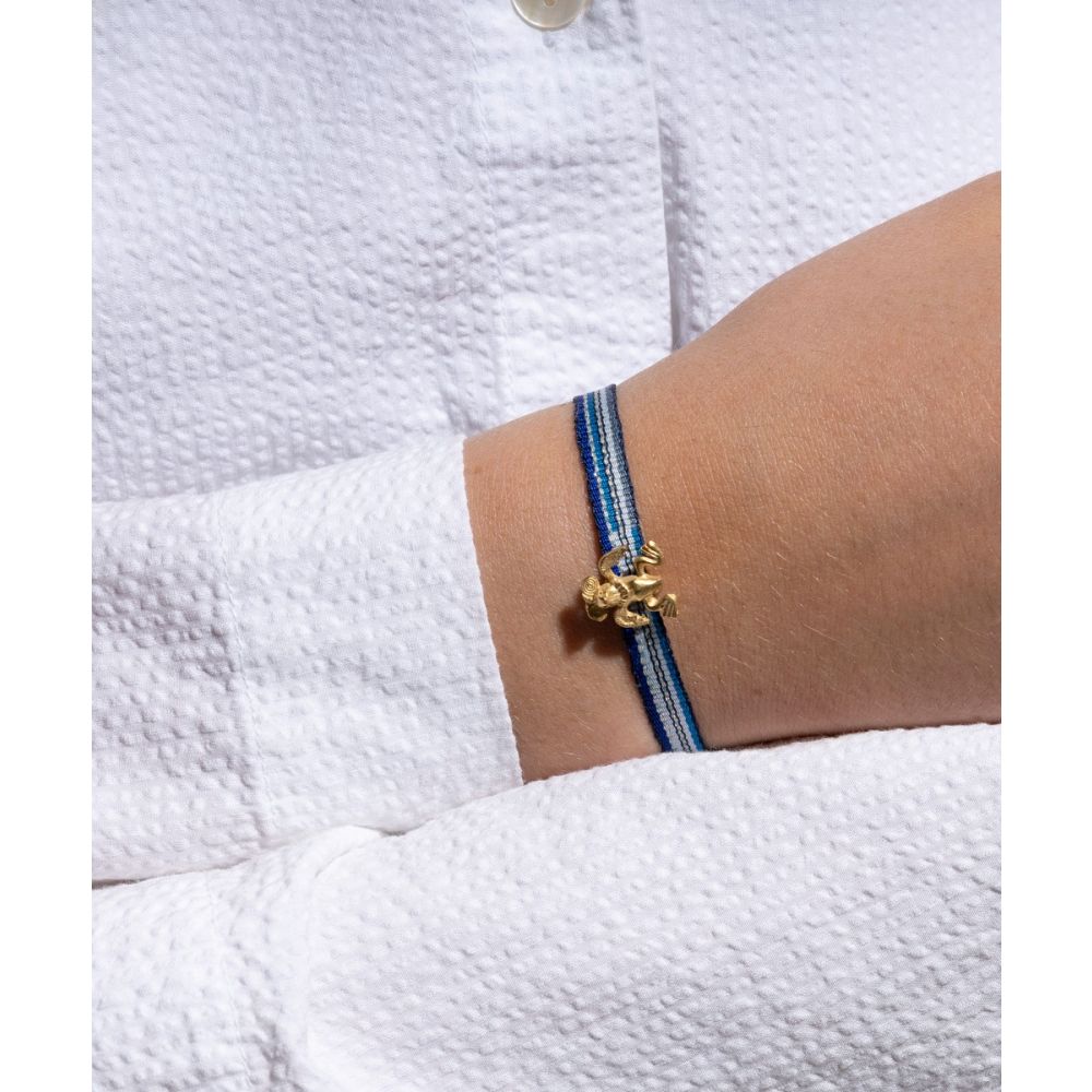 PULSERA CON CHARM - AGUILA QUI01