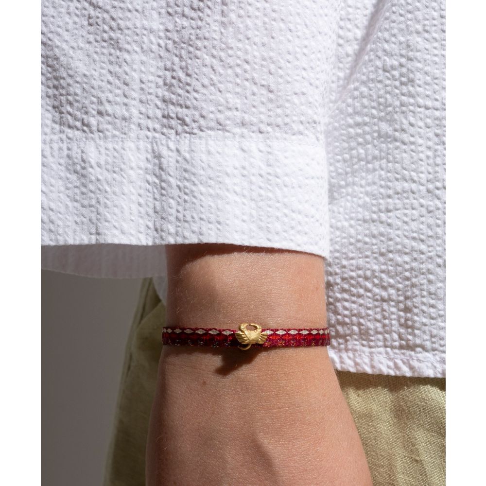 PULSERA CON CHARM - CANGREJO TAI01