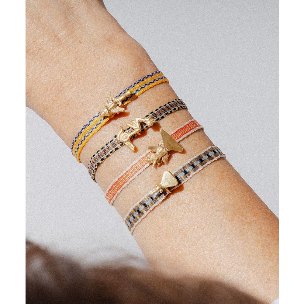 PULSERA CON CHARM - PAJARO TOL01