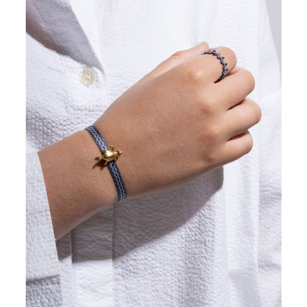 PULSERA CON CHARM - TORTUGA NAR01