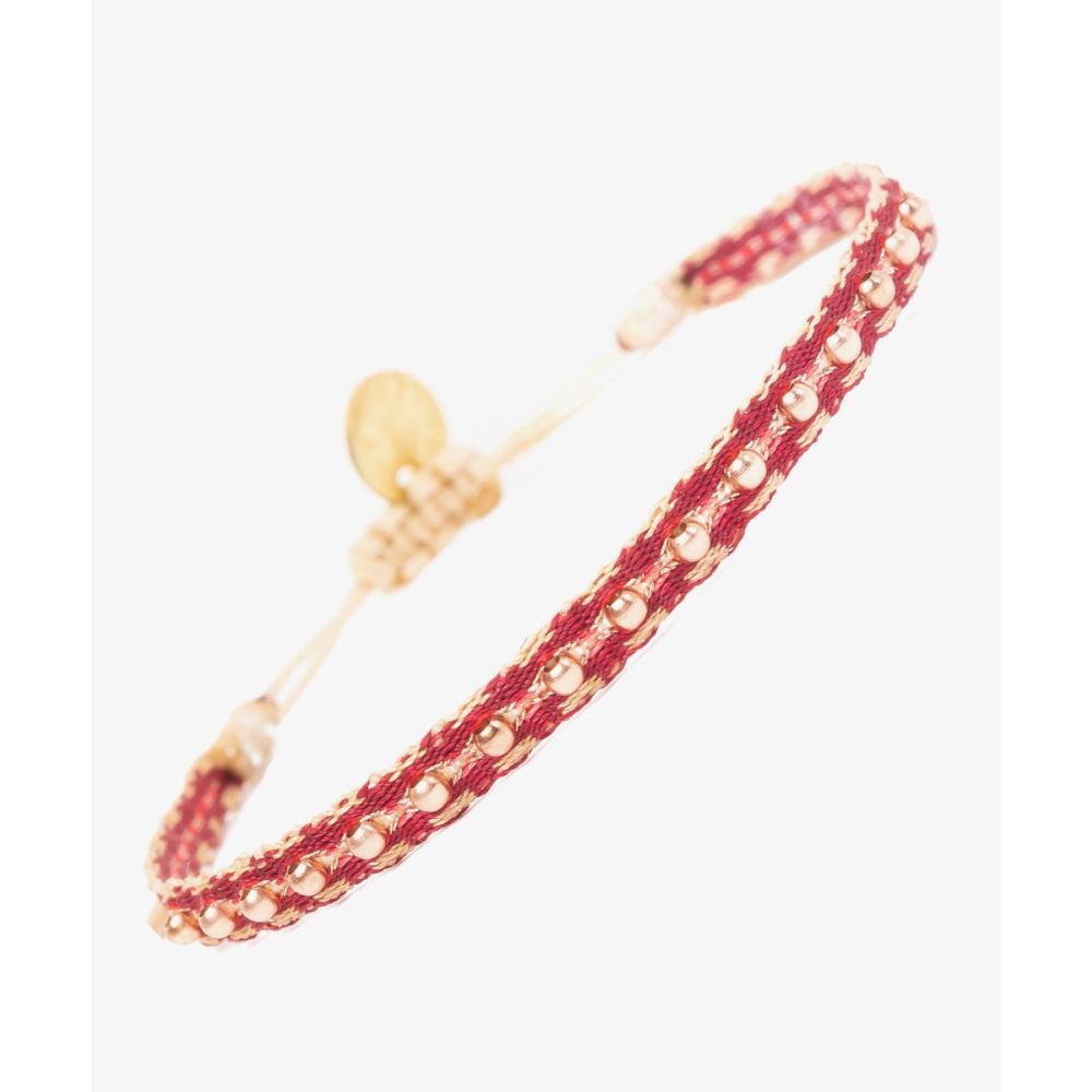 Bracelet Fontana 40 G. - BURDEOS & BEIGE