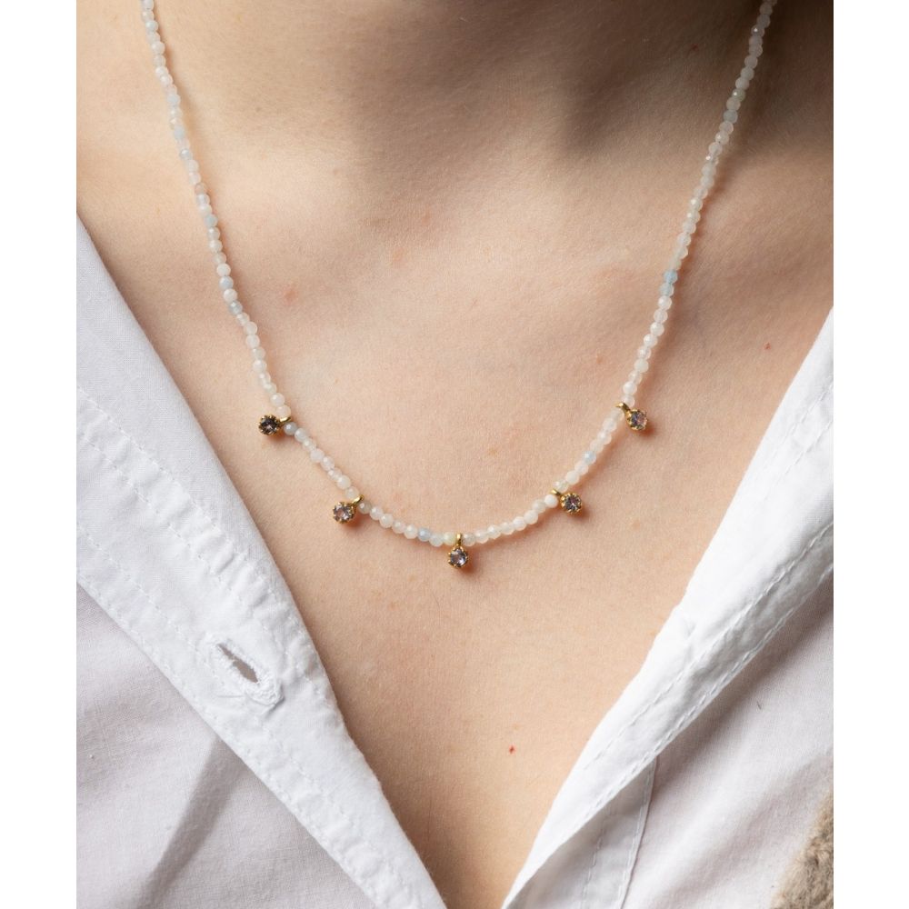 Claudia Necklace - AMAZONITA
