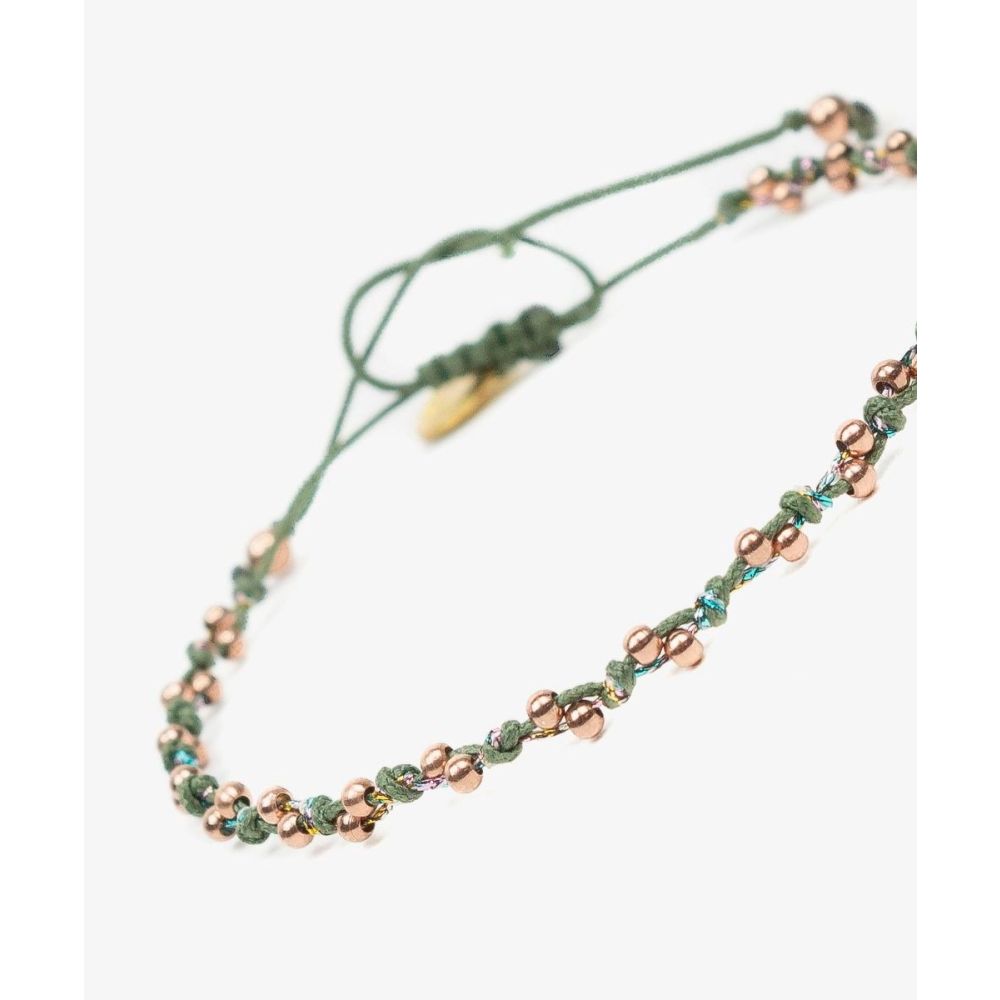 COUNTESS bracelet - rose gold edition - Verde
