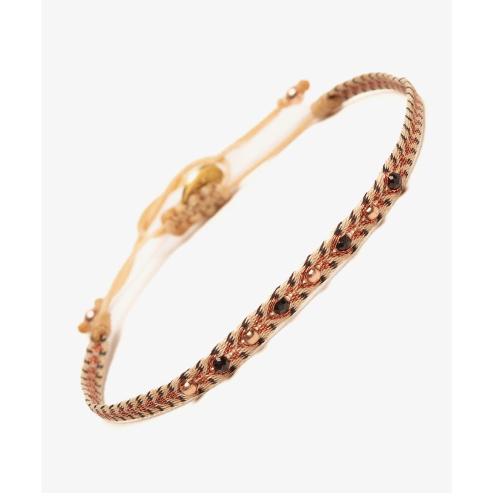 PULSERA ALAMEIN 40 - NEGRO & COBRE