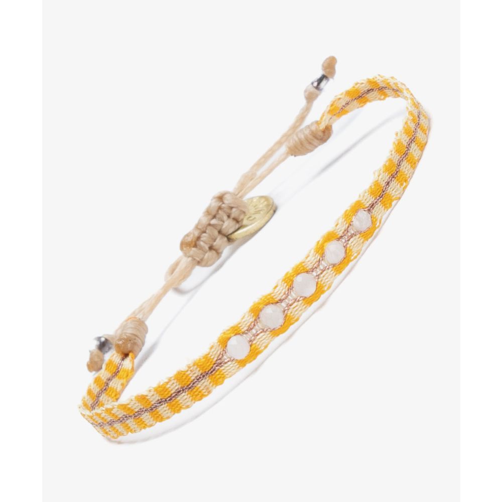 Pulsera ALAMEIN 40 - MOSTAZA & ORO ROSA