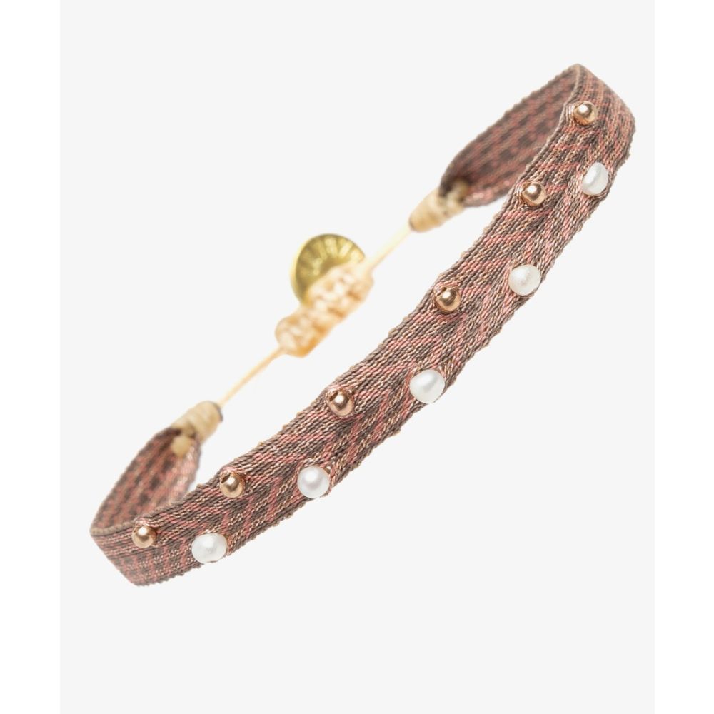 ARGANTINA ALAMEIN 120 - Pulsera Rosa & Marrón