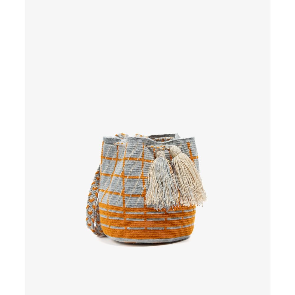 Crossbody Bag M - WISTERIA - GREY & OCHRE