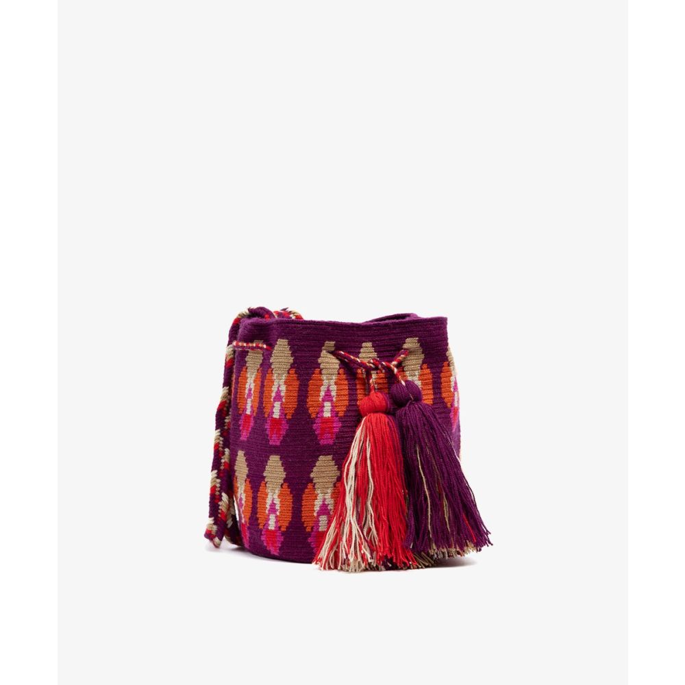 BOLSO CRUZADO M - IRIS - ROSA & BEIGE