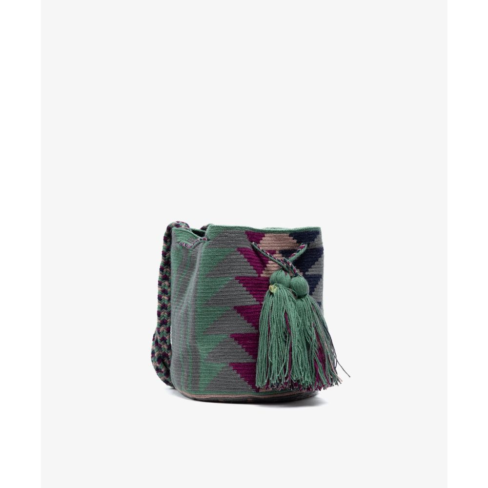 BOLSO CRUZADO M - ACACIA - LILA & VERDE