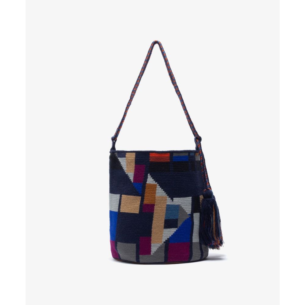 BOLSO Melbourne - CRAB - AZUL MARINO & AZUL ELÉCTRICO