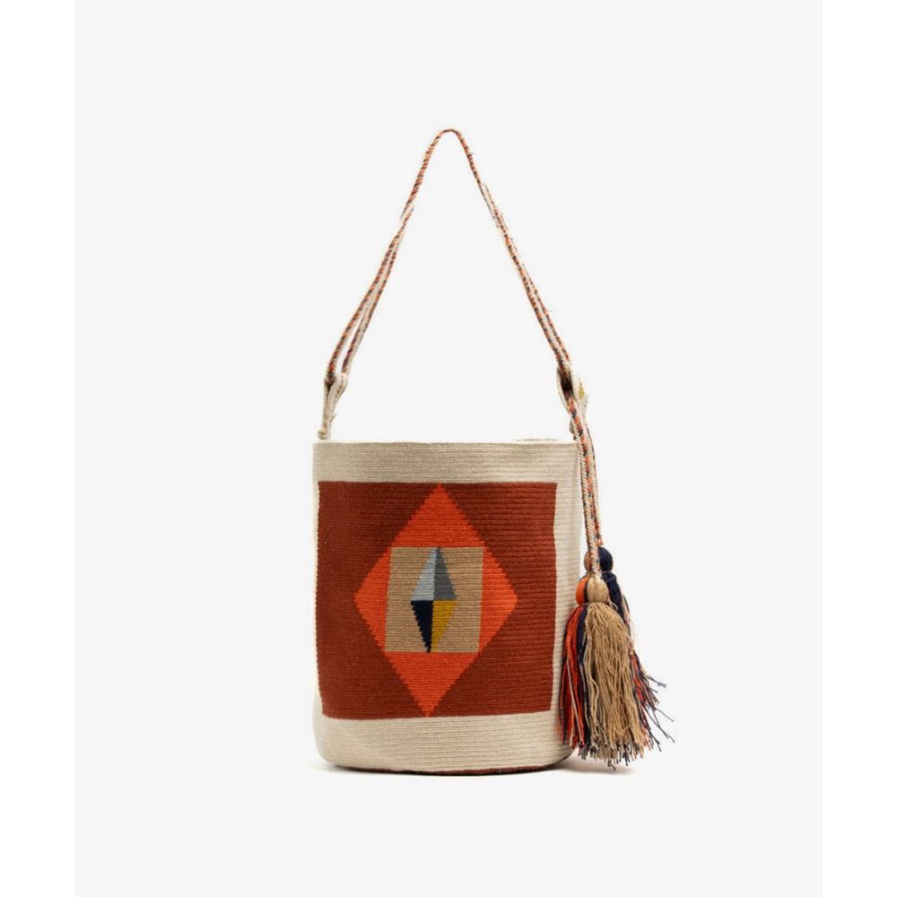 BOLSO Melbourne - GANNET - MARRON & TERRACOTA