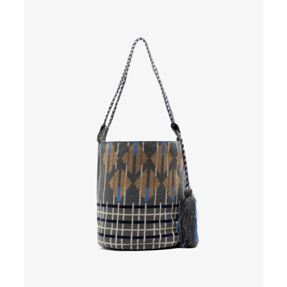 BOLSO Melbourne - HIBISCUS - GRIS & NUDE