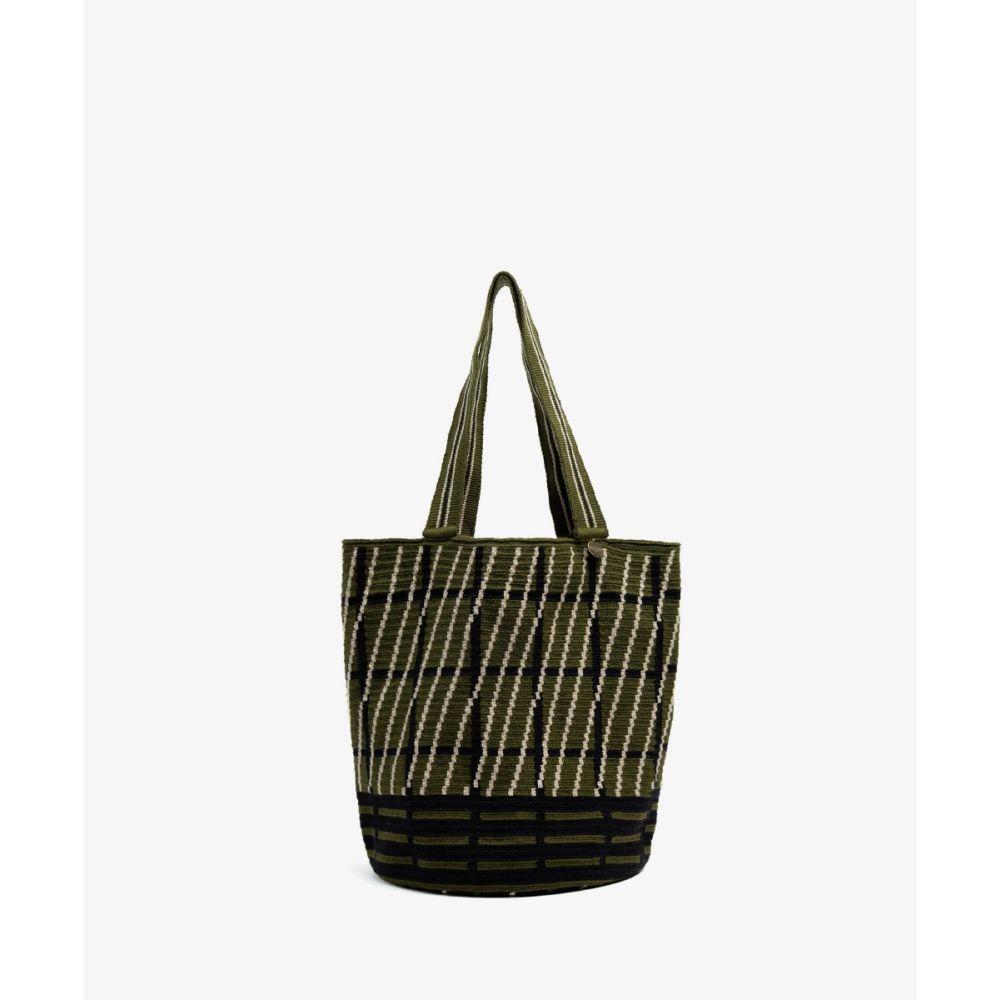 BOLSO CALA - WISTERIA - VERDE & NEGRO