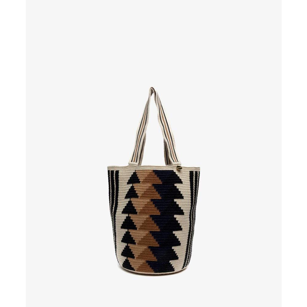 BOLSO CALA - ACACIA - NEGRO Y BEIGE