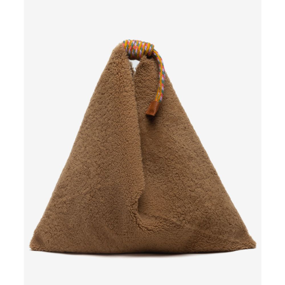 Bolso Origami L - RIZO CAMEL