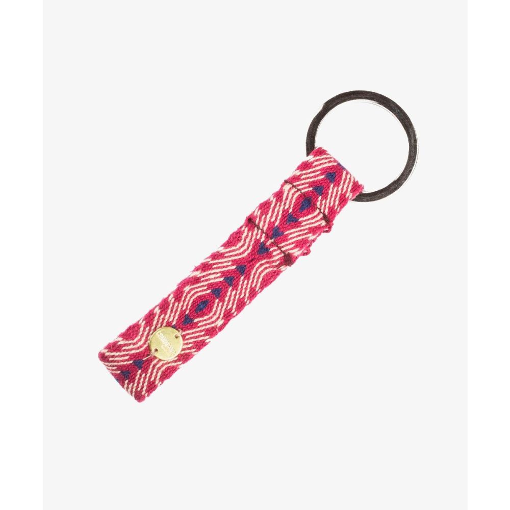 Llavero S - Burdeos & Azul