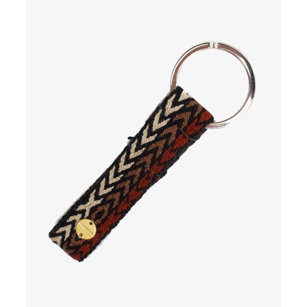 KEYRING S - NEGRO & MARRÓN