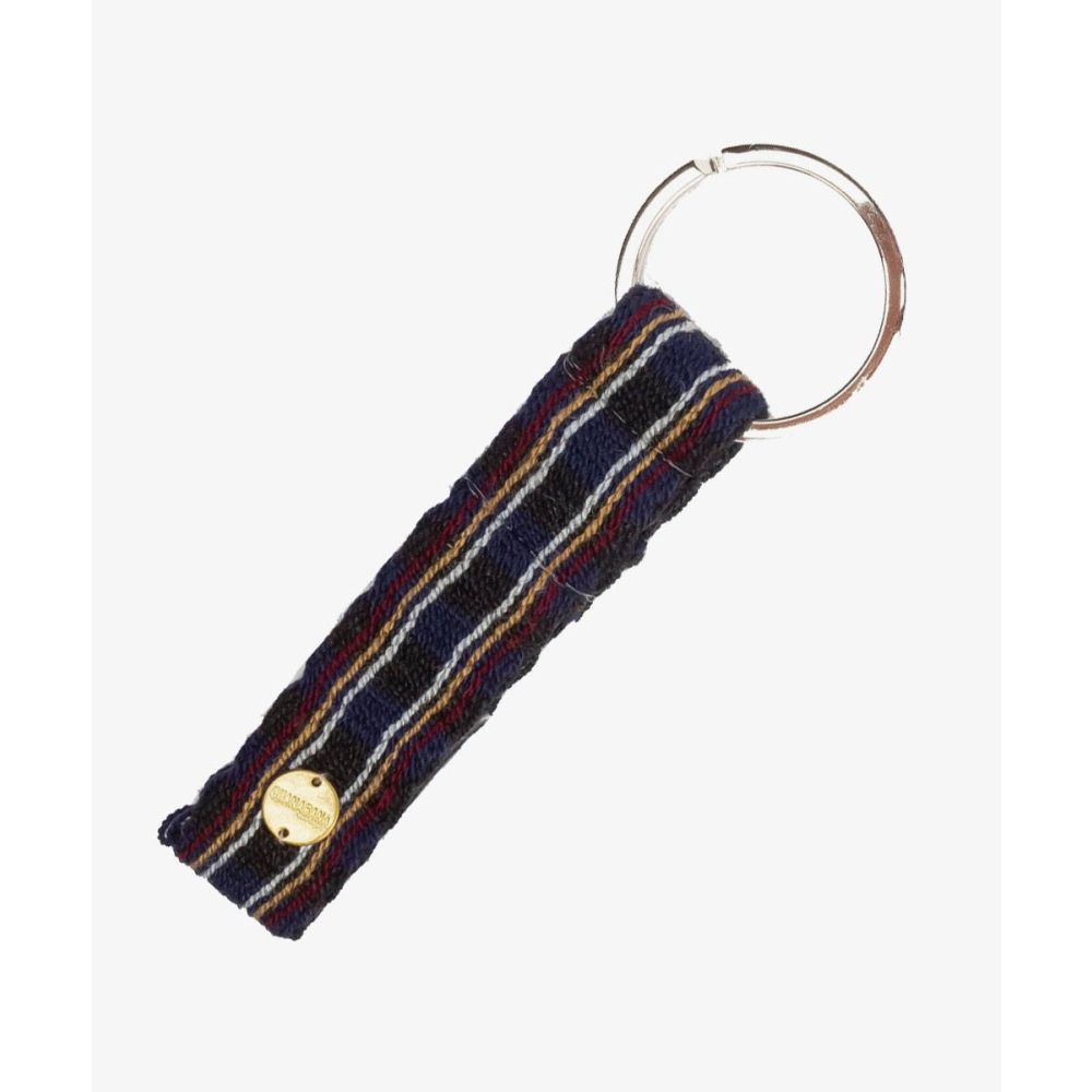 KEYRING S - AZUL & BURDEOS