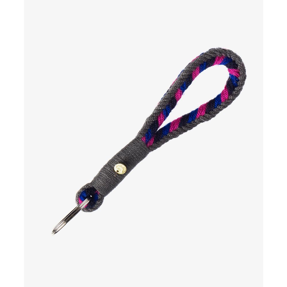 Llavero SOFIA - GRIS & FUCSIA