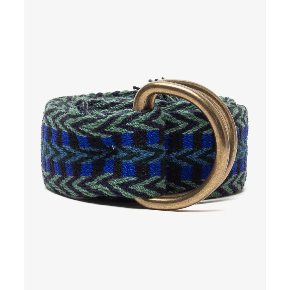 Cinturon hebilla - GREEN & ROYAL BLUE