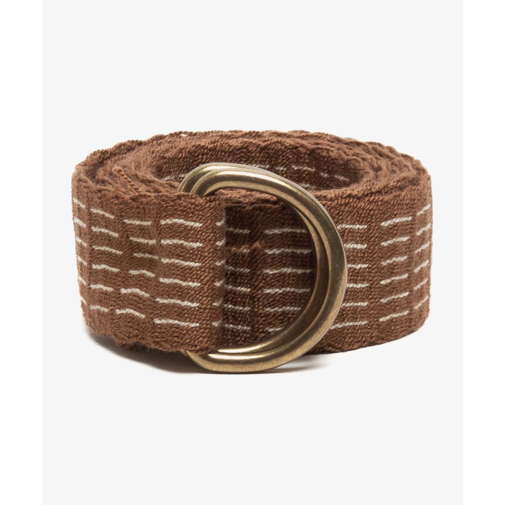 Cinturon hebilla - MARRÓN & BEIGE
