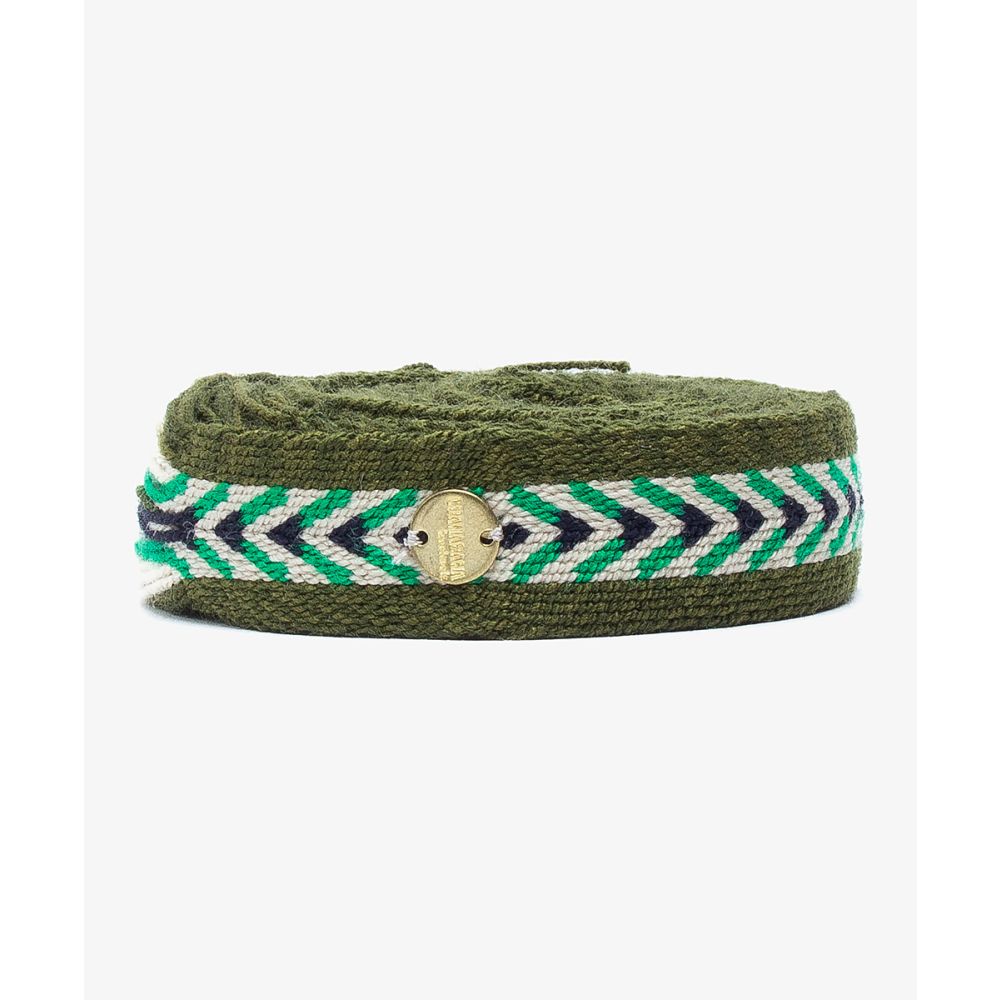 Cinturón fino con flecos