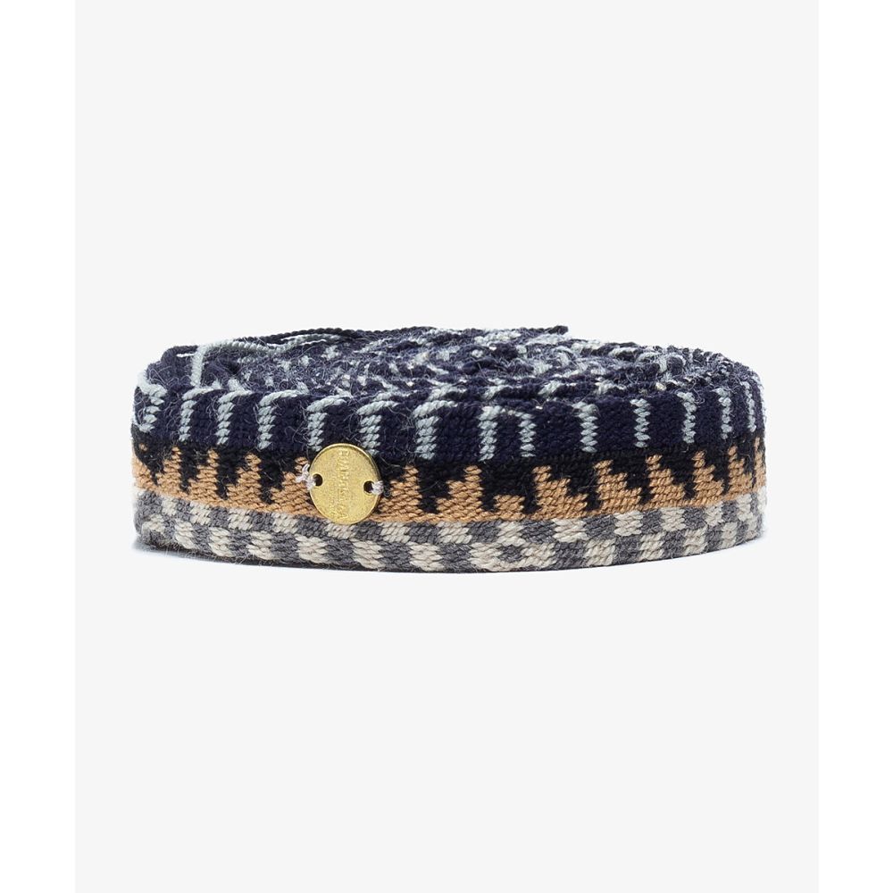 Cinturón fino con flecos