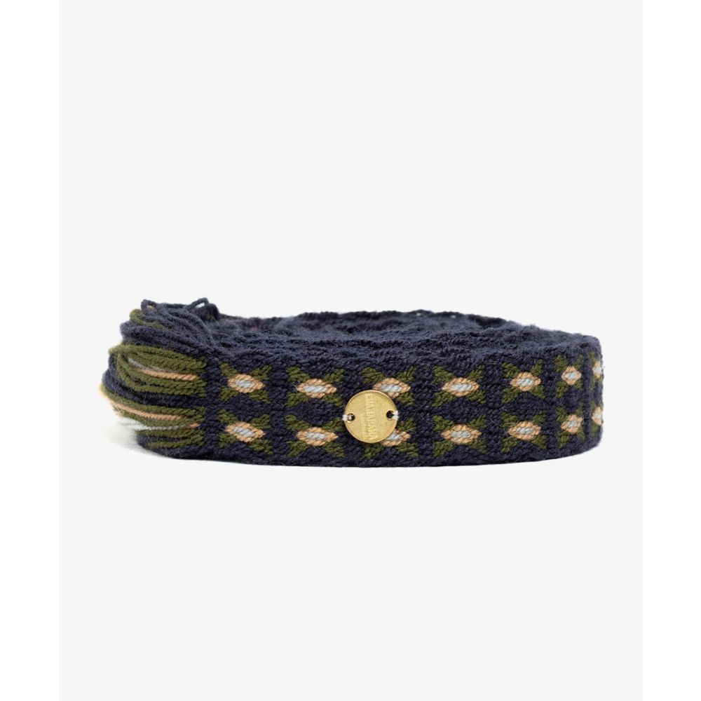 Cinturón fino con flecos