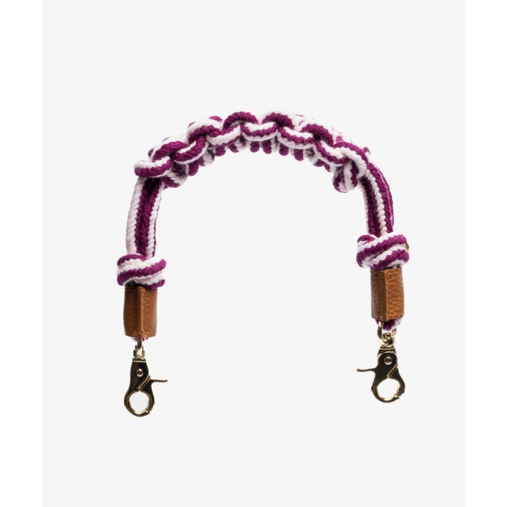 Asa de bolso de cordón - MACRAME