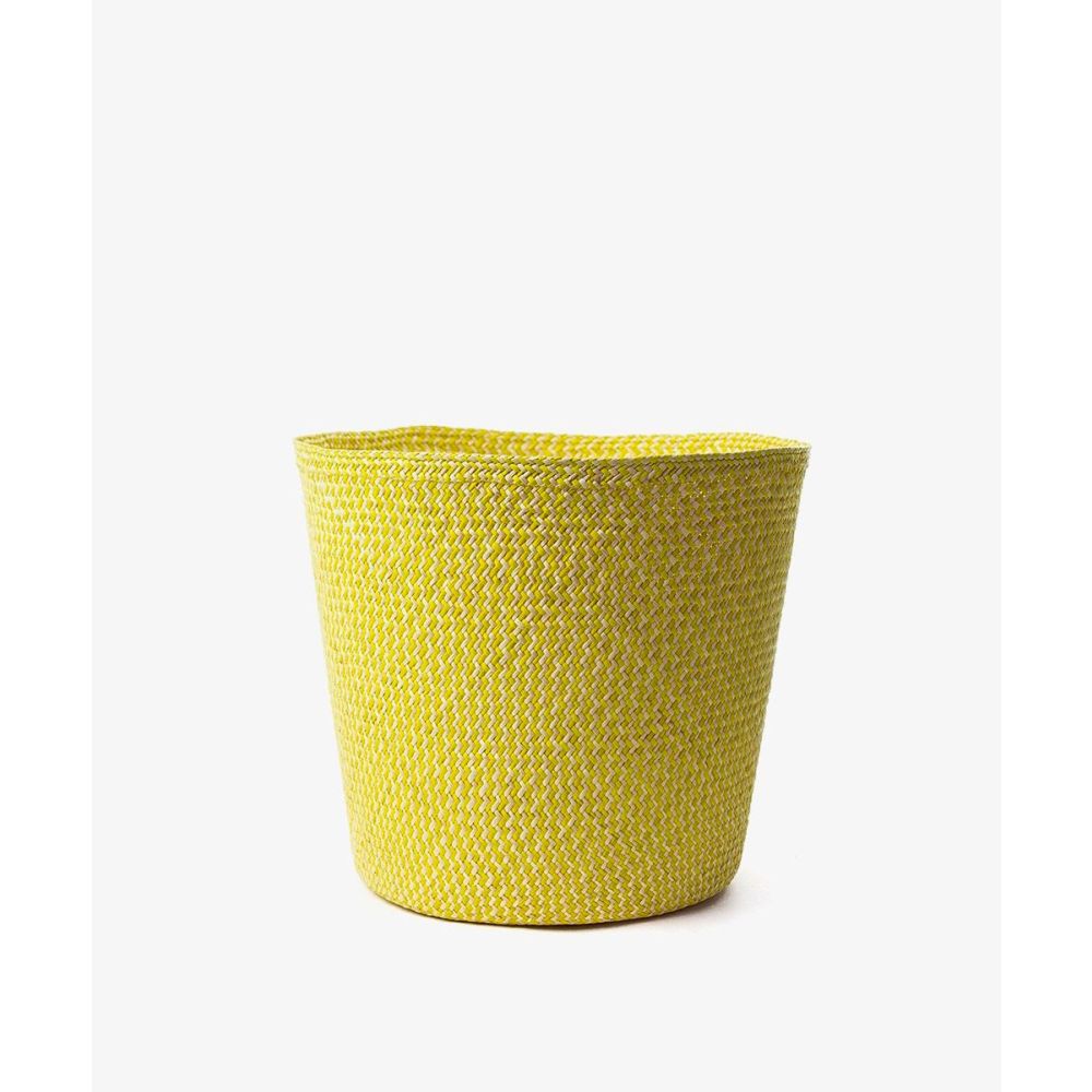 PAPELERA / MACETERO M - ZZ Amarillo