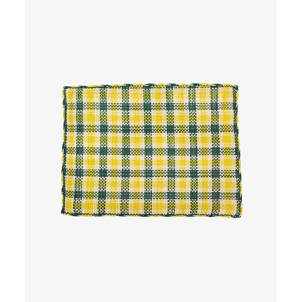 INDIVIDUAL RECTANGULAR -1 UND - VERDE Y AMARILLO