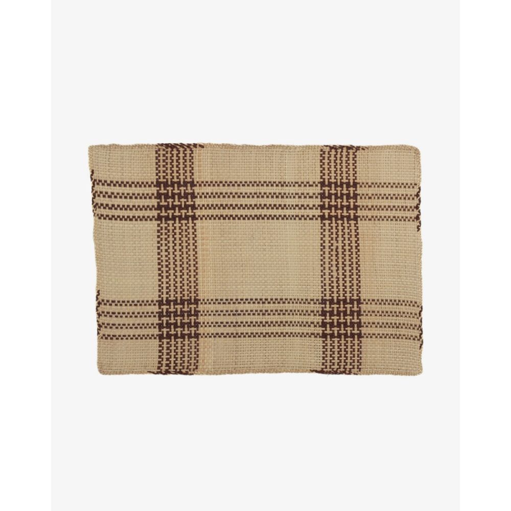Straw placemat 38 cm * 29 cm-unit