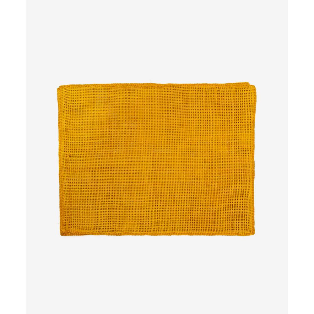 Straw placemat 38 cm * 29 cm- set/6 - MUSTARD