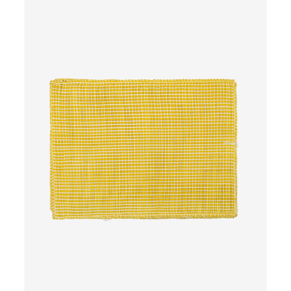 INDIVIDUAL RECTANGULAR - SET DE 6 - BICOLOR AMARILLO Y BLANCO