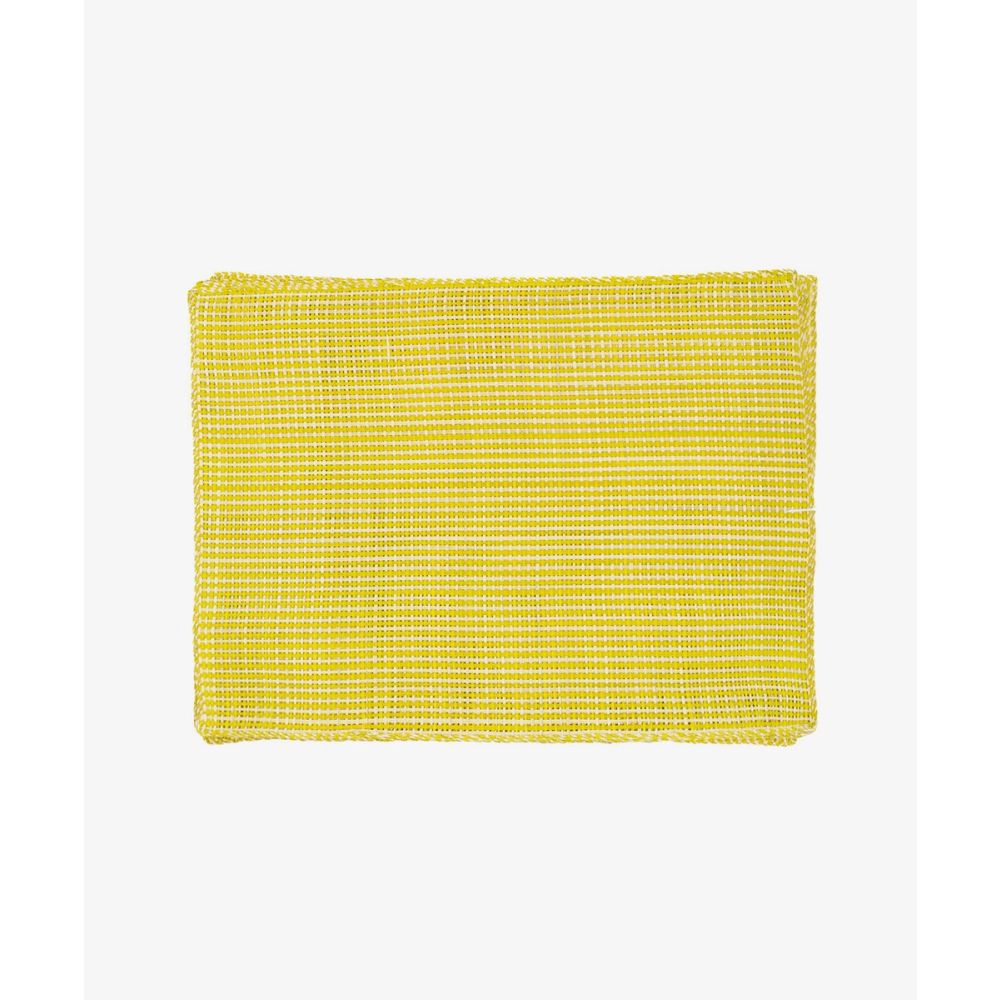 Individual rectangular - 1 pza - BLANCO Y AMARILLO